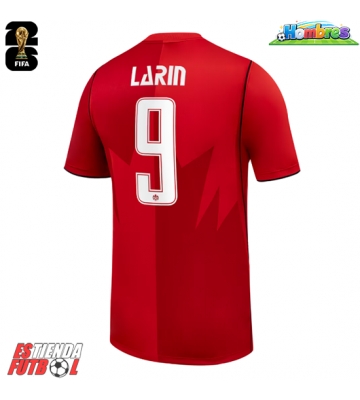 Canadá Cyle Larin #9 Primera Equipación Mundial 2026 Manga Corta